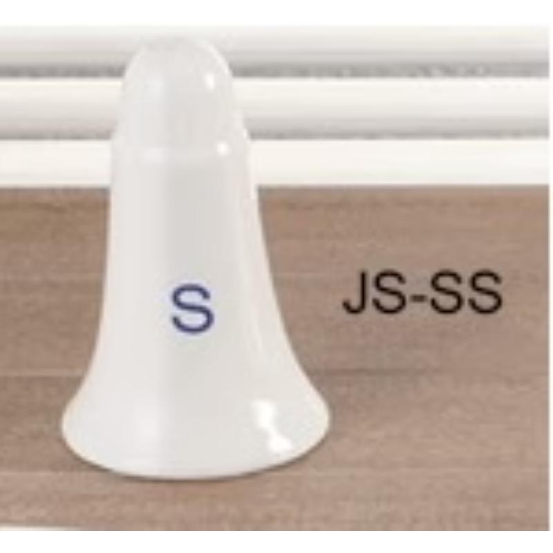 Yanco JS-SS Jersey 4" x 2 3/8" Salt Shaker, China (4Dz)