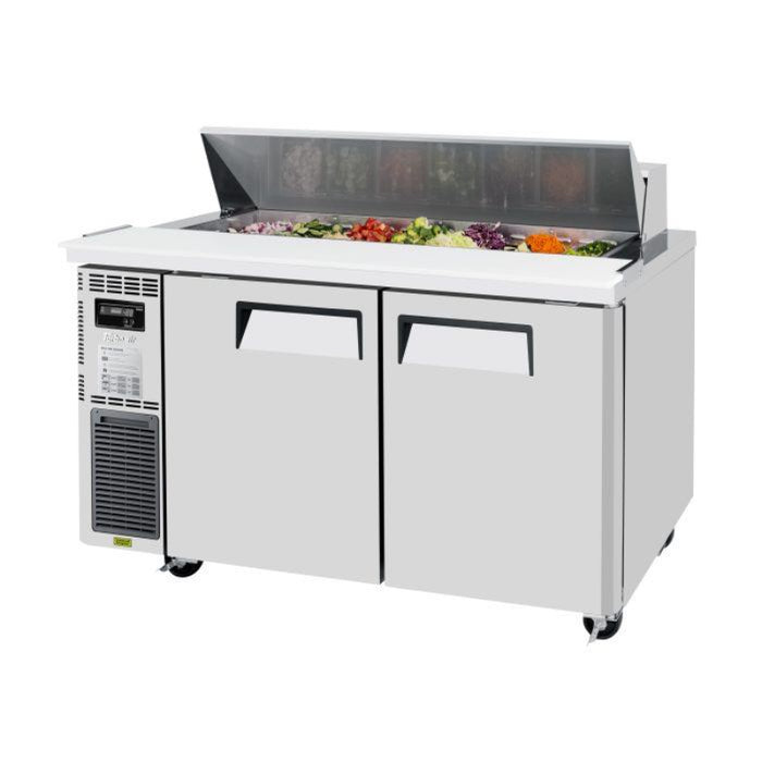 Turbo Air JST-60-N Side Mount J Series Sandwich/Salad Unit with Two Sections 15 cu. ft.