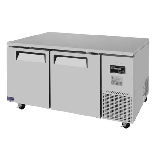 Turbo Air JUF-67D-N J Series Side Mount Undercounter Freezer Two Section, 19 cu. ft.