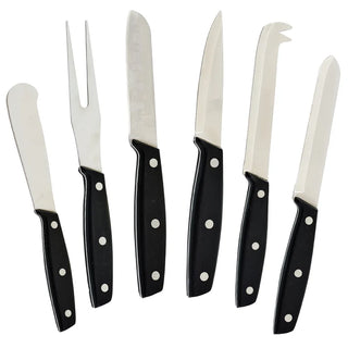 KCS-6 - Cheese Knife Set with POM Handles by Winco