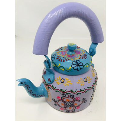 Tea kettle - Beautifully Hand Painted With Traditional Rajasthani/ Mughal Art