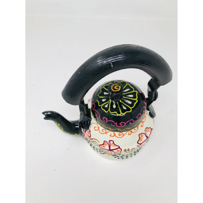 Tea kettle - Beautifully Hand Painted With Traditional Rajasthani/ Mughal Art