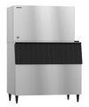 Hoshizaki KM-1301SWJ3 Water-Cooled Crescent® Cuber Icemaker, 3 Phase, 1300 lbs/Day