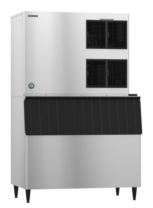 Hoshizaki stackable crescent ice machine with durable exterior