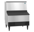 Hoshizaki KM-301BWJ crescent cube ice machine in stainless steel finish
