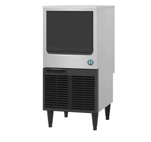Stainless steel Hoshizaki KM-81BAJ ice machine for small bars