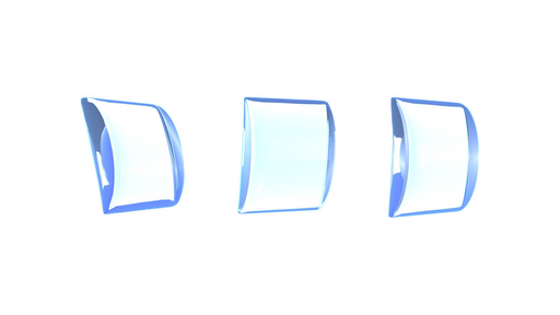 Hoshizaki commercial ice maker producing crescent-shaped ice cubes