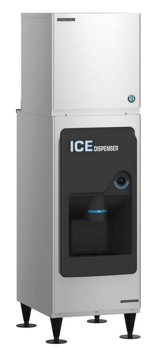 Commercial ice machine Hoshizaki KMD-410MWJ stainless steel design