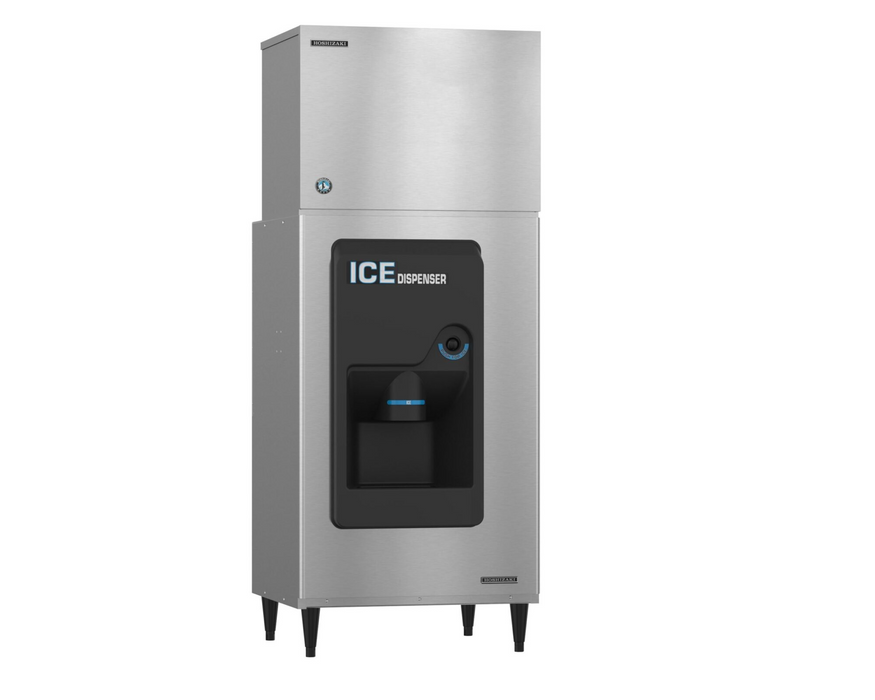 Hoshizaki KMEdge™ evaporator creating crescent cube ice