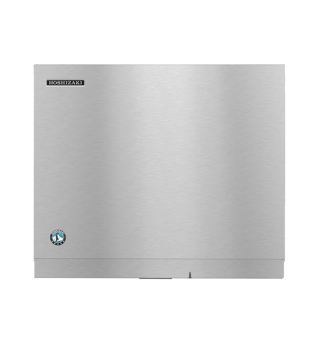 Hoshizaki modular ice maker producing crescent-shaped ice cubes