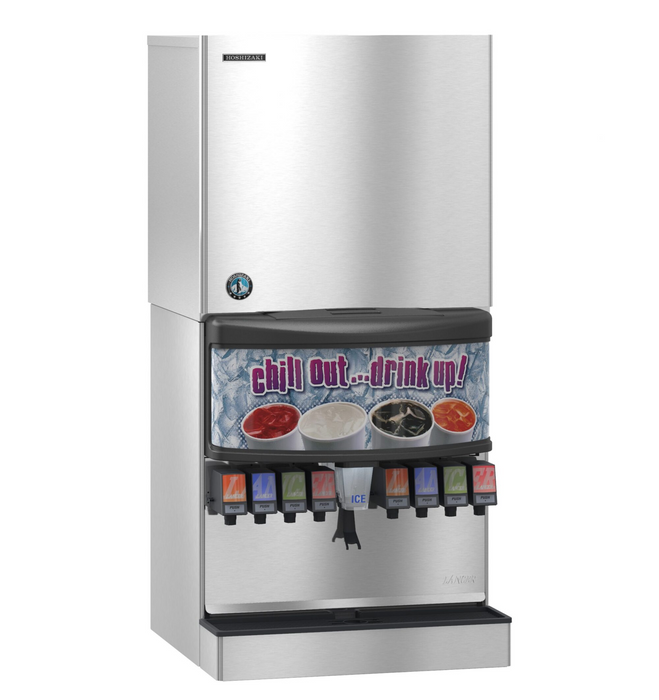 Hoshizaki KMD-860MRJZ crescent cuber ice machine stainless steel