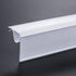 Atosa WA300027 White Price Tag Molding for Double Wire Shelves 20-1/2"