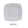 Yanco MM-8-SQ 8"Square Plate Pack of 36 (3Dz)