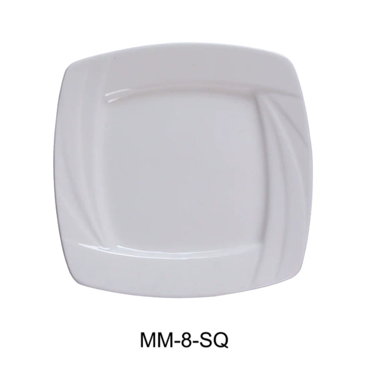 Yanco MM-8-SQ 8"Square Plate Pack of 36 (3Dz)