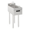 Krowne 18-12DST Silver Series Hand Sink with Soap and Towel - 12"W x 22.5"D