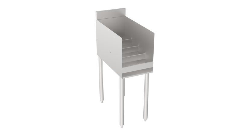 Krowne 18-12RD Silver Series 12" 4-Step Raised Liquor Display