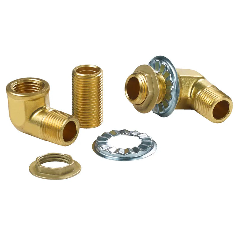 Krowne 21-190L Royal Series Wall Mounting Kit for Faucets & Pre-Rinse Units