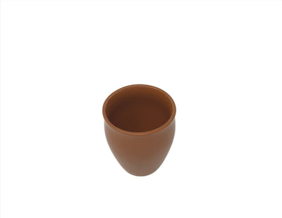 Ceramic Reusable Tea Kullad Cup (Plain) - 6oz