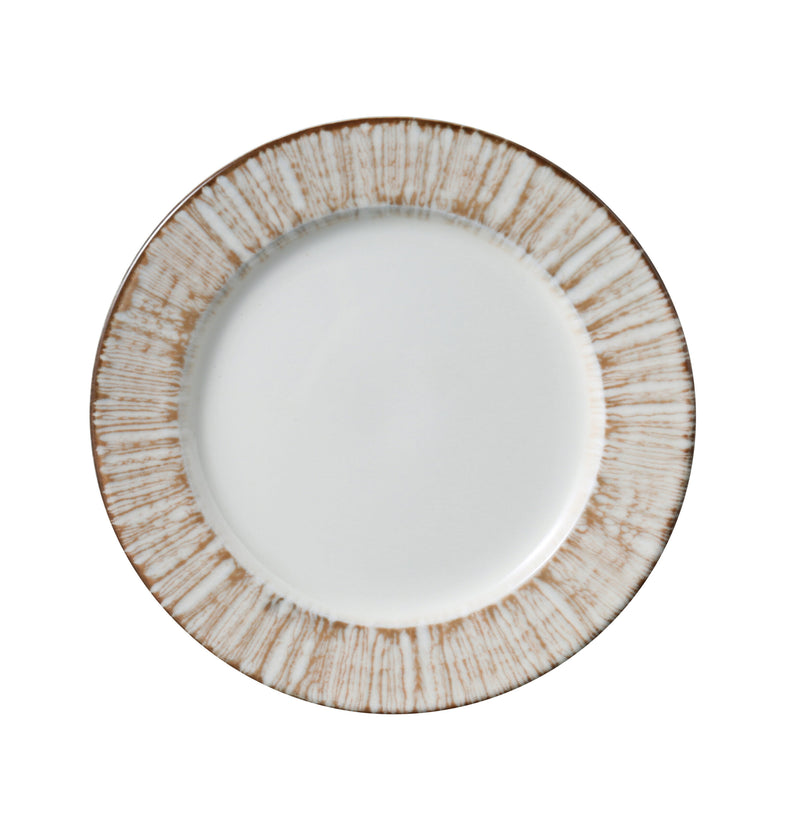 Yanco Legna Round Chinaware Dinner Plate ( Pack Of 12 )