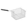 Waring LFB13 3 lb Full-Size Stainless Steel Fryer Basket | Large Single Basket for WDF1300 10 lb Deep Fryer