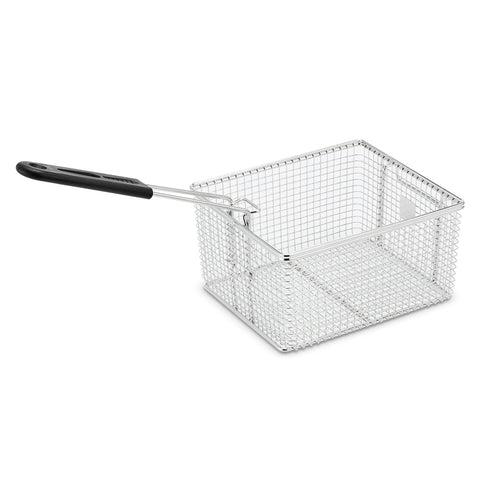 Waring LFB13 3 lb Full-Size Stainless Steel Fryer Basket | Large Single Basket for WDF1300 10 lb Deep Fryer