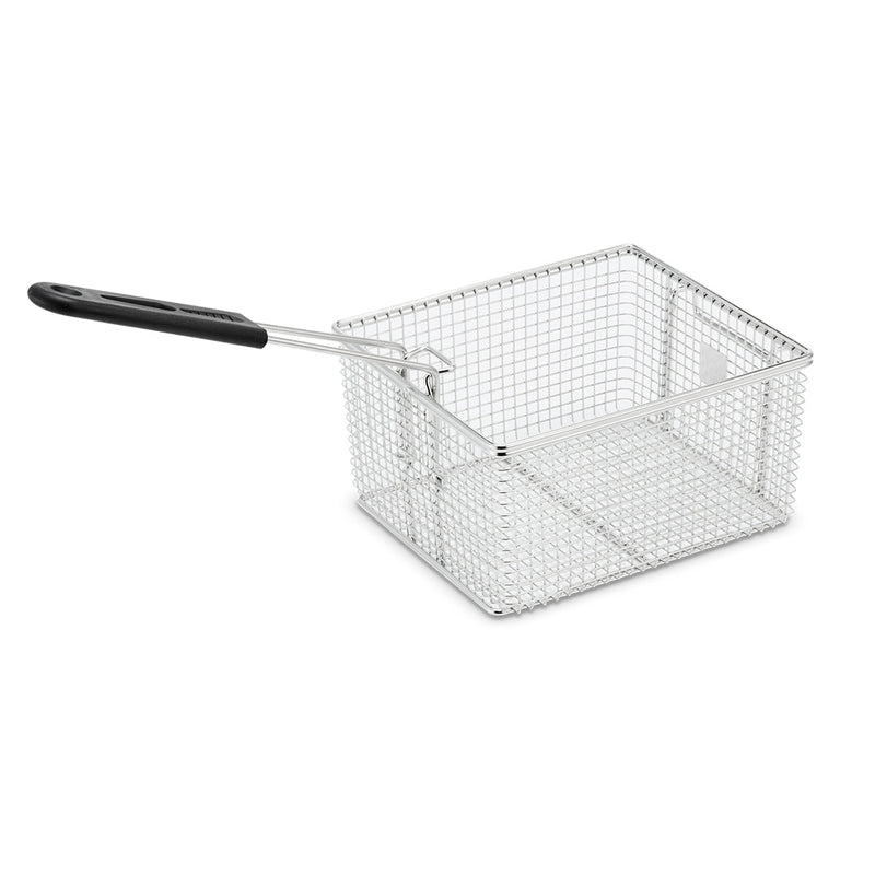 Waring LFB13 3 lb Full-Size Stainless Steel Fryer Basket | Large Single Basket for WDF1300 10 lb Deep Fryer