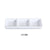 Yanco LK-506 Triple Dish, 1.5 oz /Well, Porcelain, Bone White (3Dz)