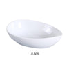 Yanco LK-605 Waterdrop Shape Bowl, 4-Ounce, 5.5″ Length, Porcelain, Bone White (3Dz)