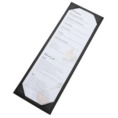 LMS Series Single-View Menu Cover by Winco