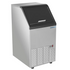 Lunar Ice Commercial Self-Contained Ice Machine in Stainless Steel & Black