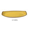 Yanco LY-215YL Lyon 15″ Rectangular Plate, 8.5″ Width, Reactive Glaze, Yellow Color (1Dz)