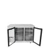 ATOSA MBB48GGR — 48″ Back Bar Cooler with Glass Doors