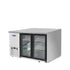 ATOSA MBB48GGR — 48″ Back Bar Cooler with Glass Doors
