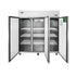 Atosa MBF8006GR Top-Mount Reach-In Refrigerator  Open door view