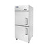 ATOSA MBF8010GRL — Top Mount Two (2) Divided Door Reach-in Refrigerator, Left-hand Hinge