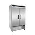 Atosa MBF8507GR Two-Door Reach-In Refrigerator, Left side View