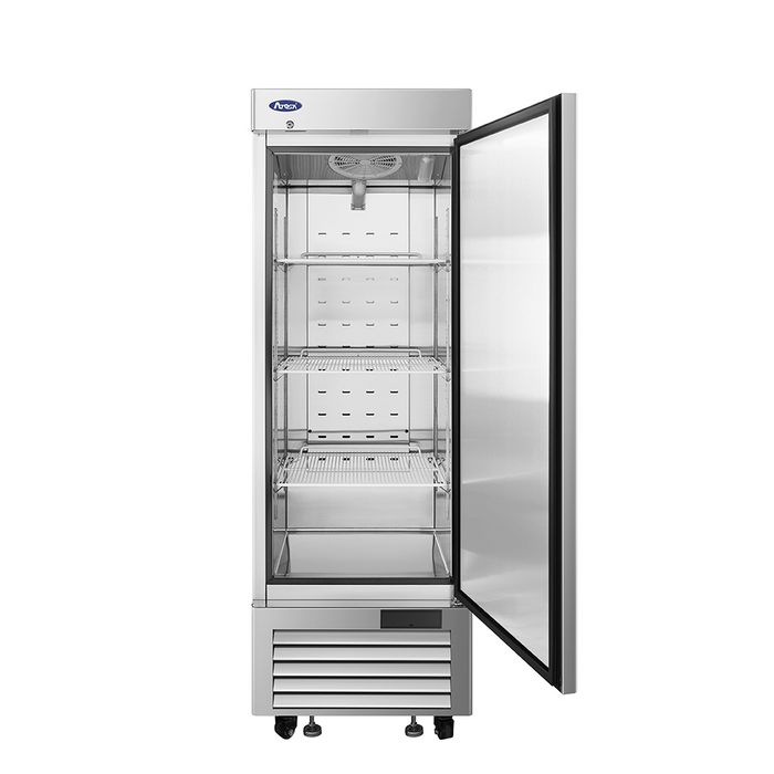 Atosa MBF8531GR Bottom Mount Reach-In Freezer – 1 Solid Door, Stainless Steel, Energy Efficient
