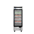 Atosa MCF8701GR One-Glass Door Reach-In Freezer, Front View
