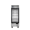 Atosa MCF8705GRL Glass Door Merchandiser Refrigerator – 1 Section, LED Lighting, Left-Hinged Door, Commercial Display Cooler
