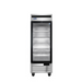 Atosa MCF8705GRL glass door merchandiser cooler with left-hinged door and LED lighting