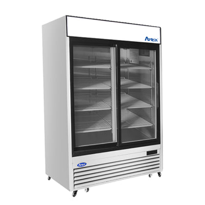ATOSA MCF8709GR — Two (2) Glass Door Merchandiser Cooler