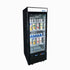 ATOSA MCF8726GR — Black Cabinet One (1) Glass Door Merchandiser Cooler