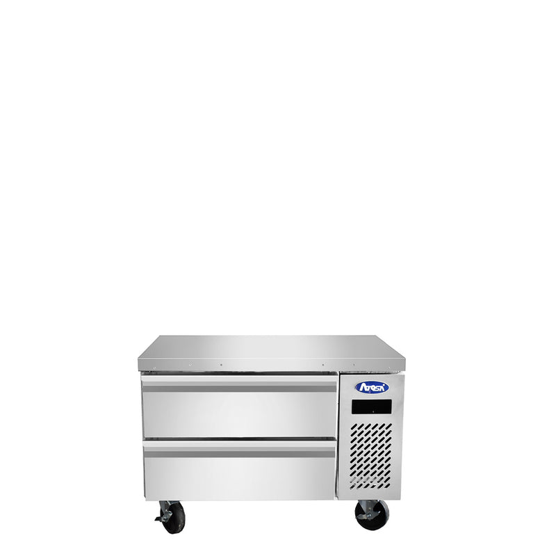 Atosa 36 Inch Chef Base Freezer Commercial Stainless Steel Equipment Stand
