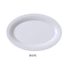 Yanco SI-210 Siena Collection Platter, Bone White, Porcelain (2Dz)