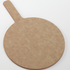 American MetalCraft Round Pressed Wood Pizza Peel – Natural Finish for Serving & Baking