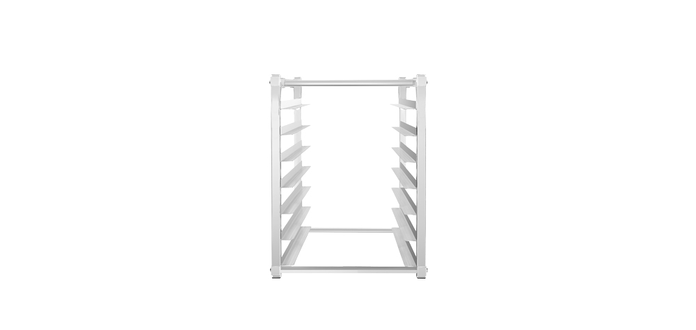 Atosa MPRA-SP heavy duty aluminum bun pan rack.