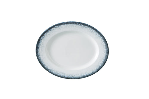 Yanco Mars Chinaware Oval Plate ( Pack Of 12 )