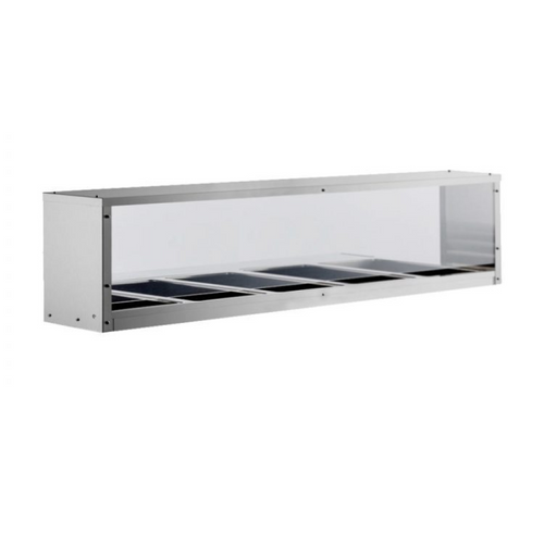 MROS-5ST — Overshelf/Sneezeguard for CSTEB-5C