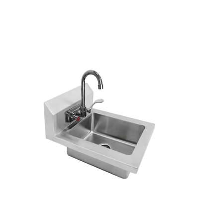 Discontinued - ATOSA MRS-HS-14(W) - 14″ Hand Sink with Wrist Blade Handles (For Reference Only)