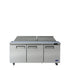 ATOSA MSF8304GR — 72″ Refrigerated Standard Top Sandwich Prep. Table